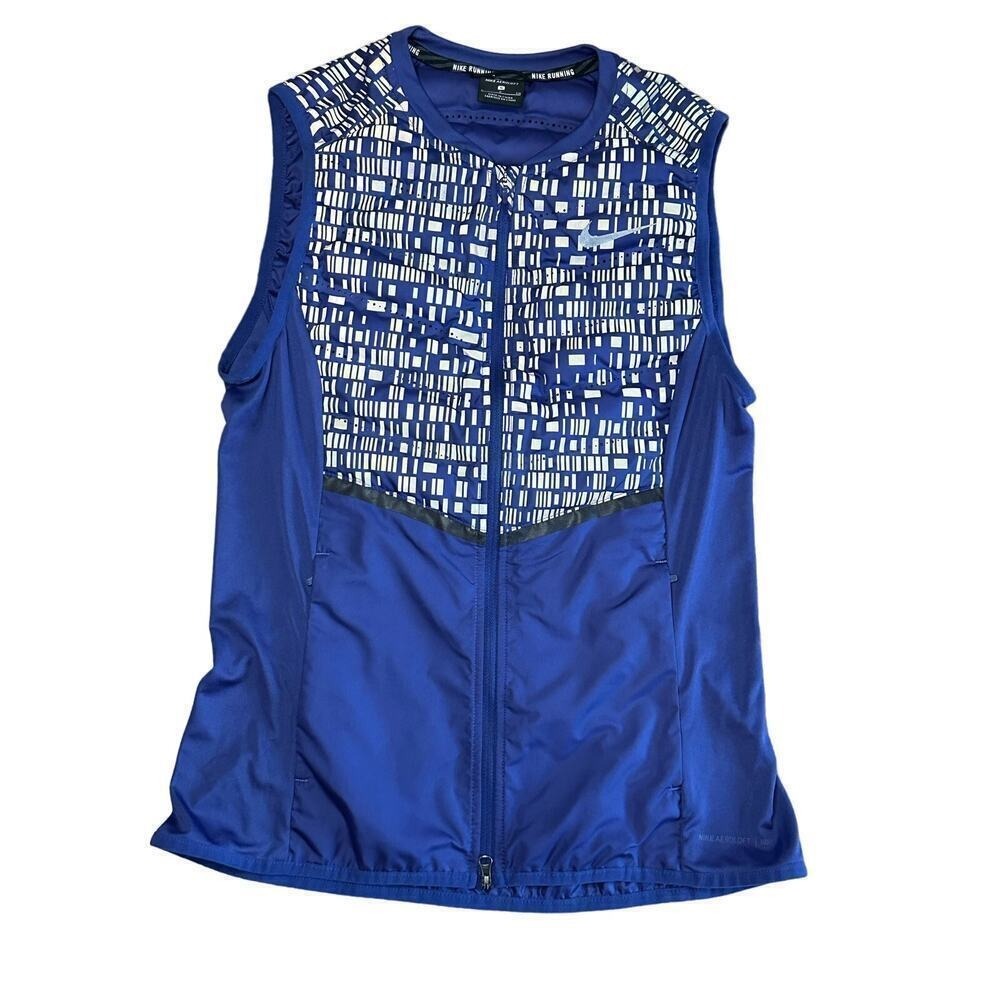 Nike Aeroloft Flash Running Vest PURPLE/SILVER Small